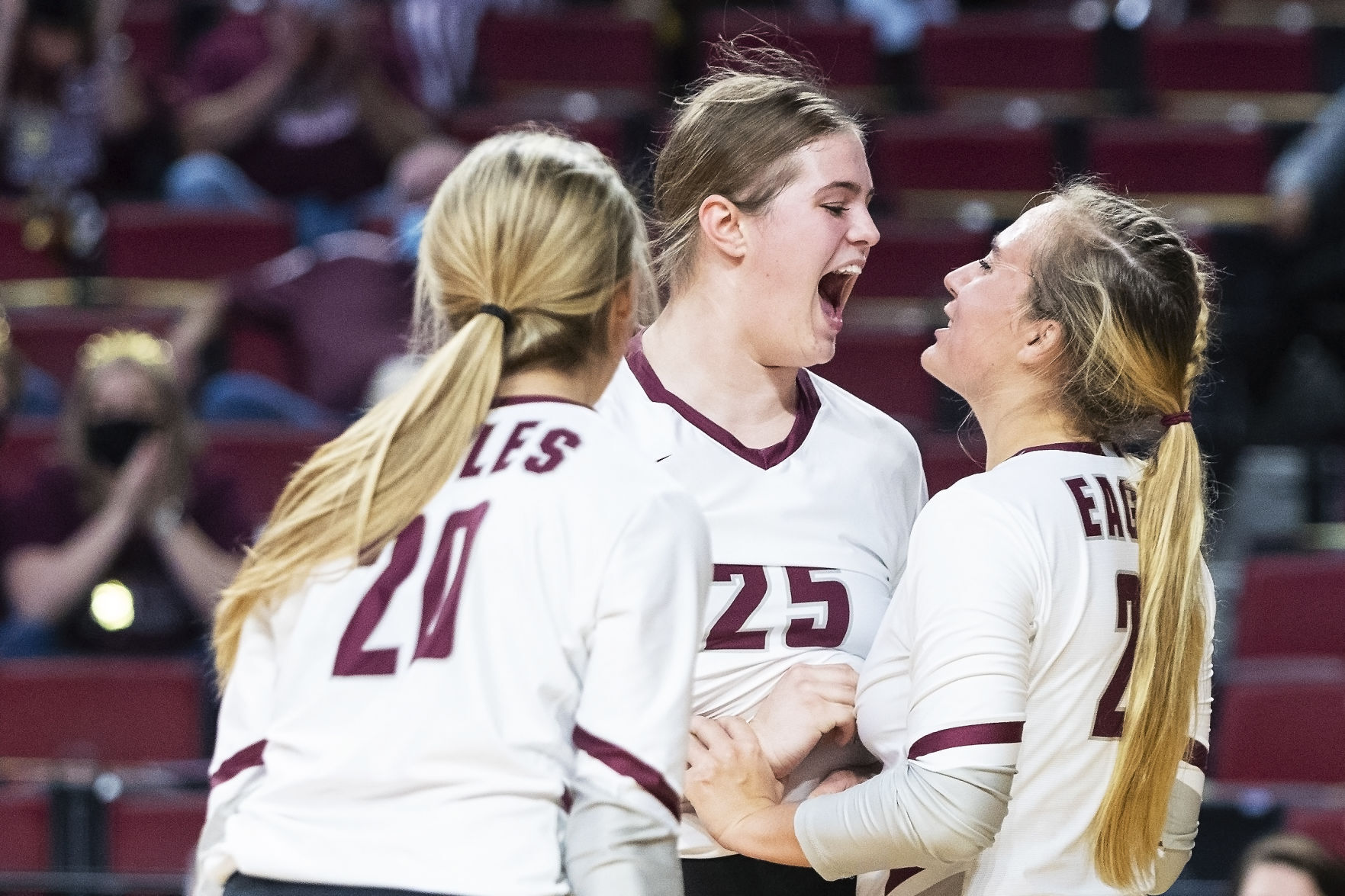 Class D-1 state volleyball, 11.5